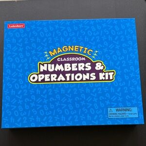 Lakeshore Magnetic Classroom Numbers & Operations Kit
